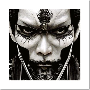 Evil Samurai Warlord Posters and Art